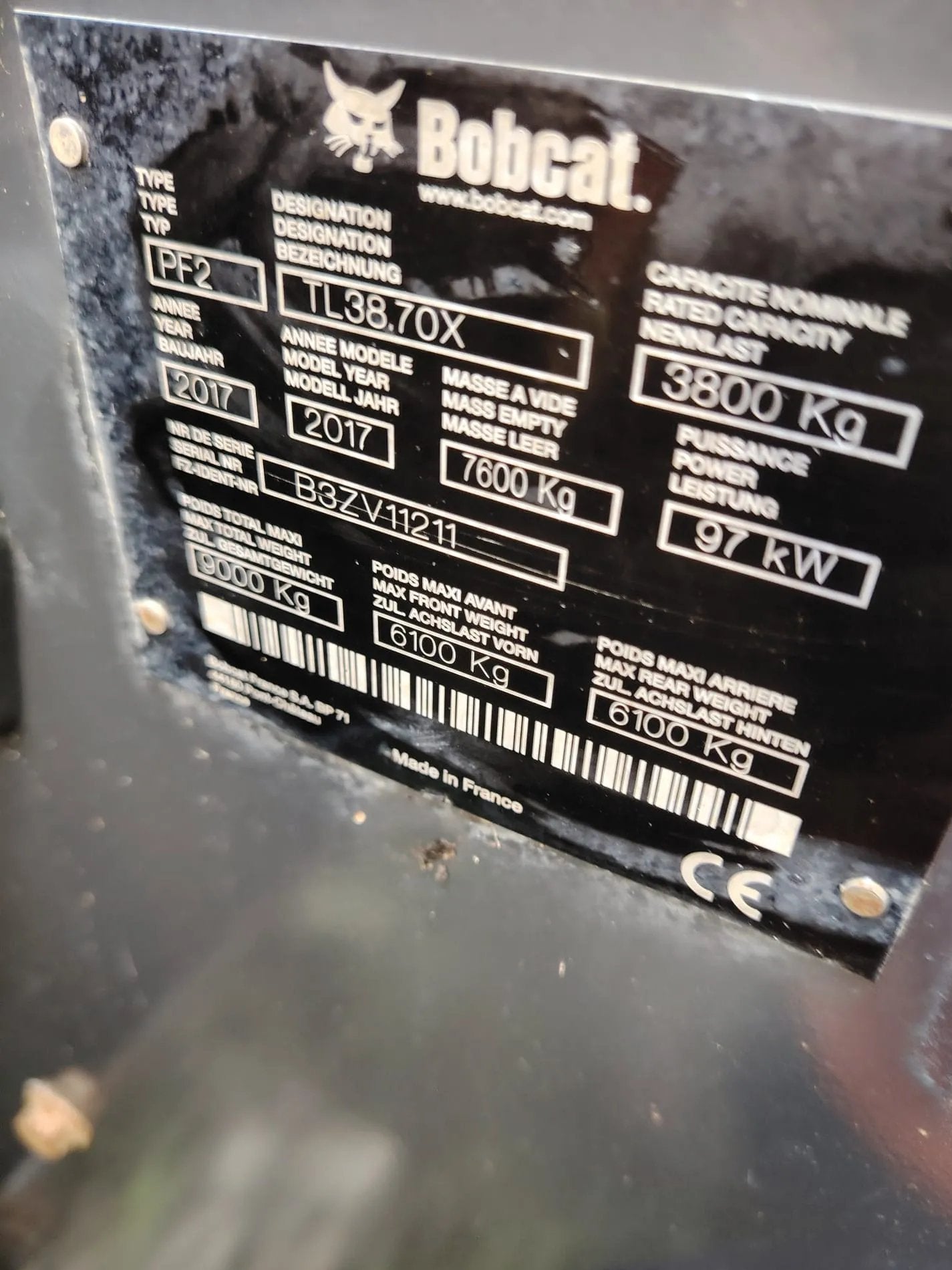 Bobcat TL38.70X