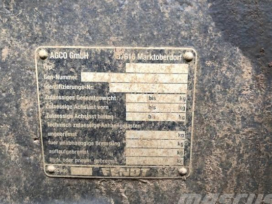 Tractor - Fendt 724 Profi Plus