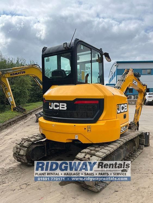 Miniexcavator - JCB 50 Z-2