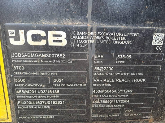Incarcator telescopic - JCB 535-95