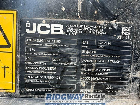 Incarcator telescopic - JCB 540-140