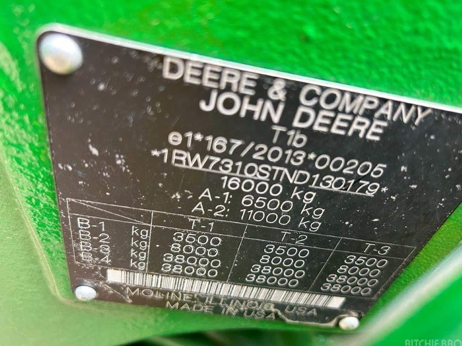 Tractor - John Deere 7R310