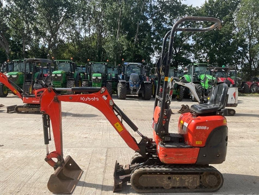 Miniexcavator - Kubota K 008-3