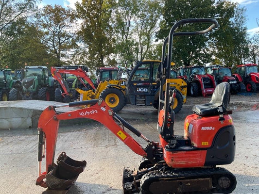 Miniexcavator - Kubota K 008-3