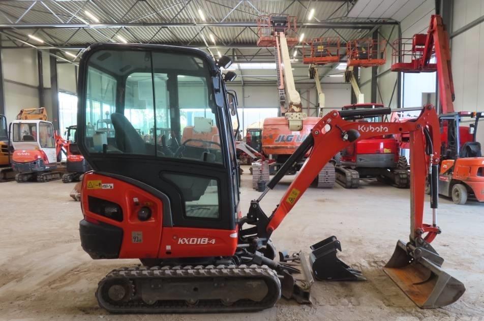Miniexcavator - Kubota KX 018-4
