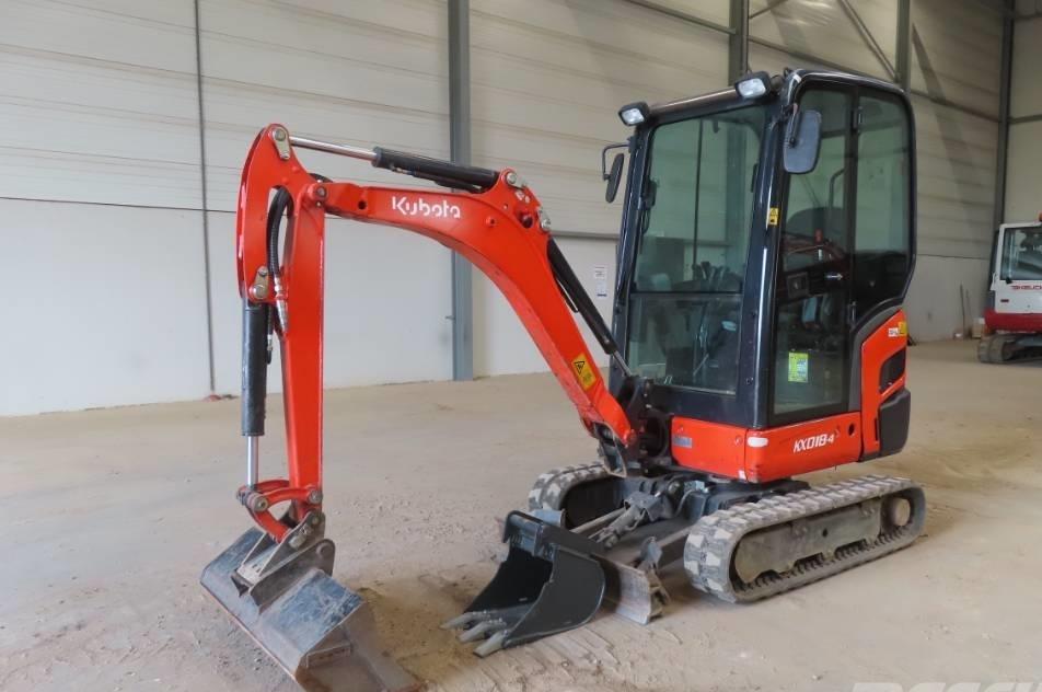 Miniexcavator - Kubota KX 018-4