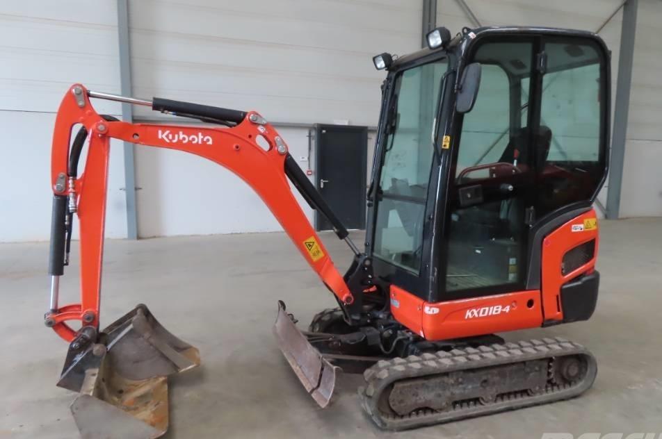 Miniexcavator - Kubota KX 018-4
