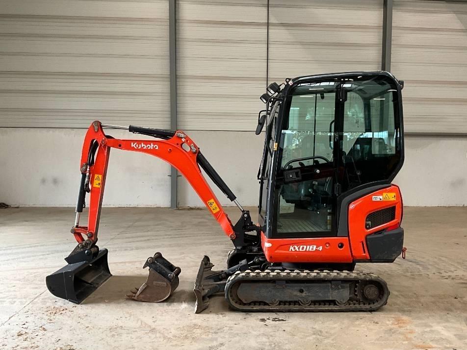 Miniexcavator - Kubota KX 018-4