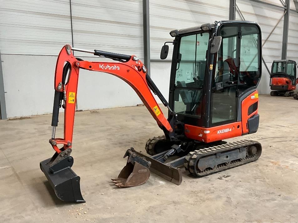 Miniexcavator - Kubota KX 018-4