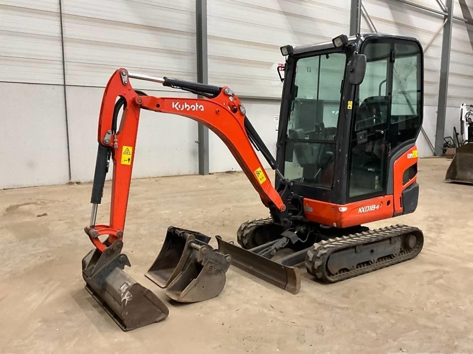 Miniexcavator - Kubota KX 018-4