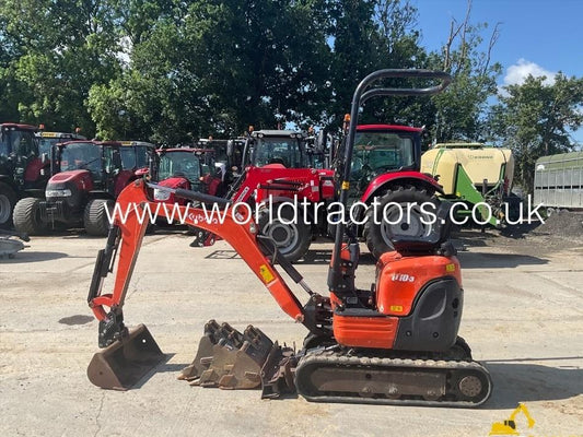 Miniexcavator - Kubota U 10-3
