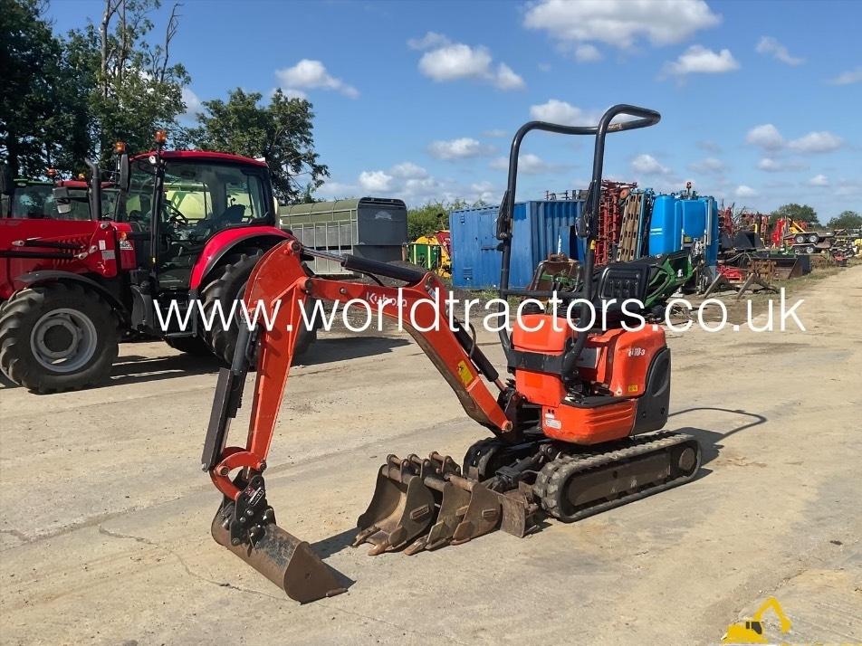 Miniexcavator - Kubota U 10-3