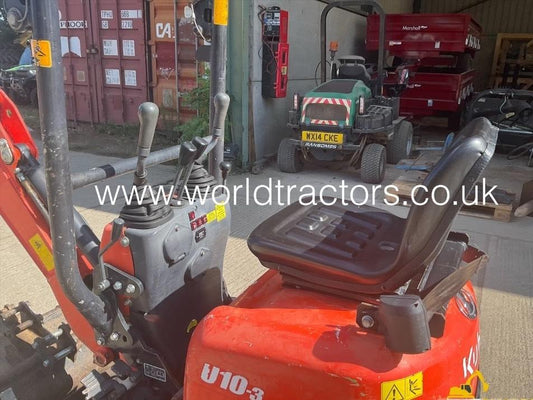 Miniexcavator - Kubota U 10-3