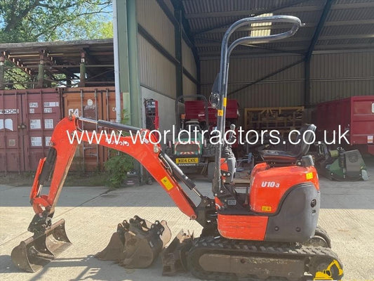 Miniexcavator - Kubota U 10-3