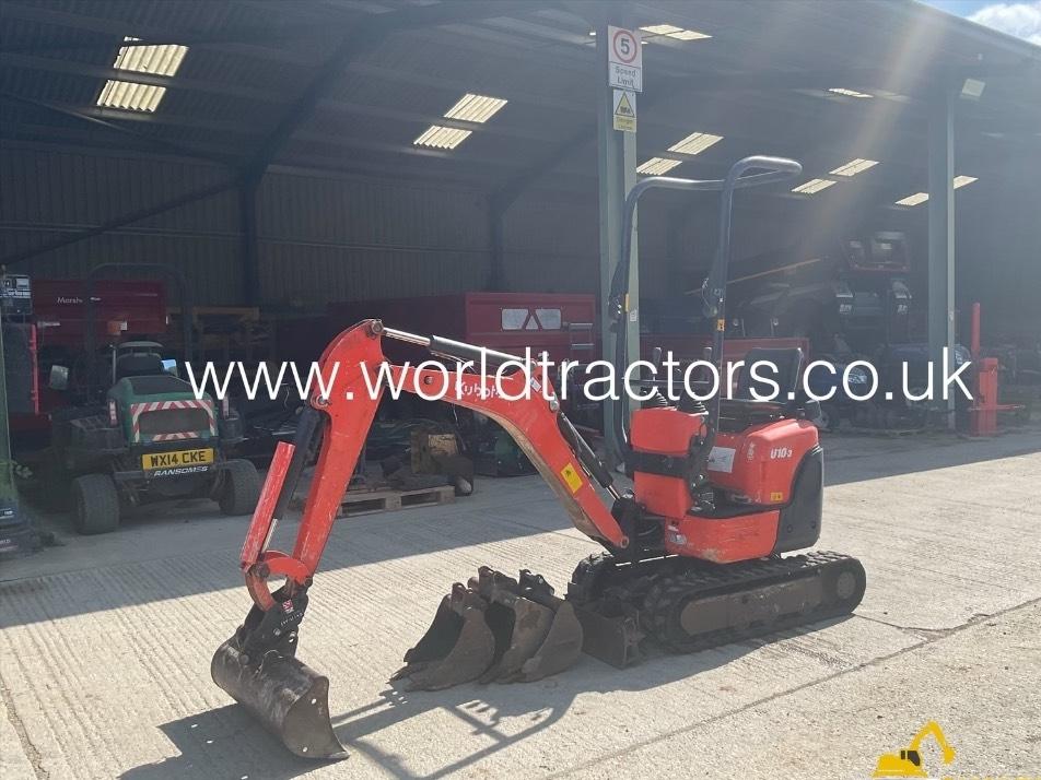 Miniexcavator - Kubota U 10-3