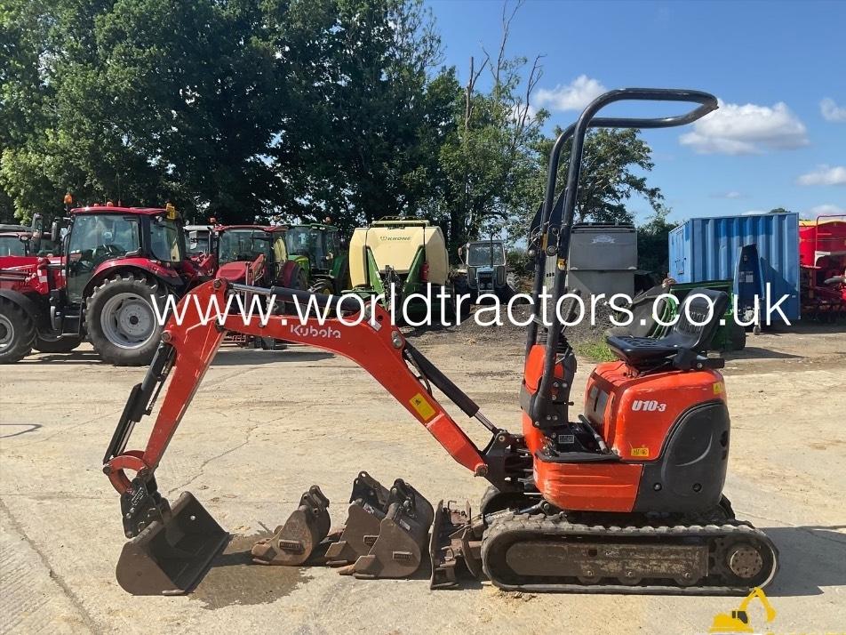 Miniexcavator - Kubota U 10-3