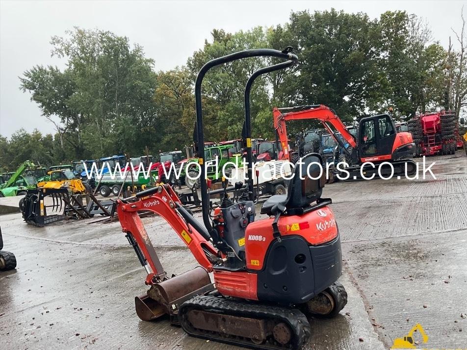 Miniexcavator - Kubota U 10-3