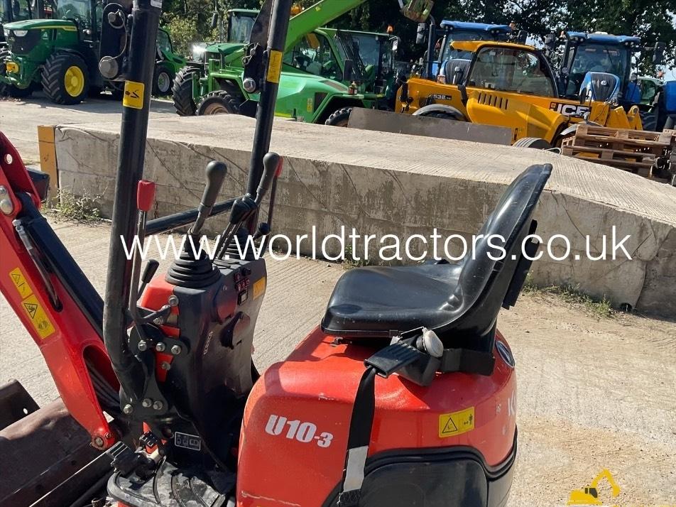 Miniexcavator - Kubota U 10-3