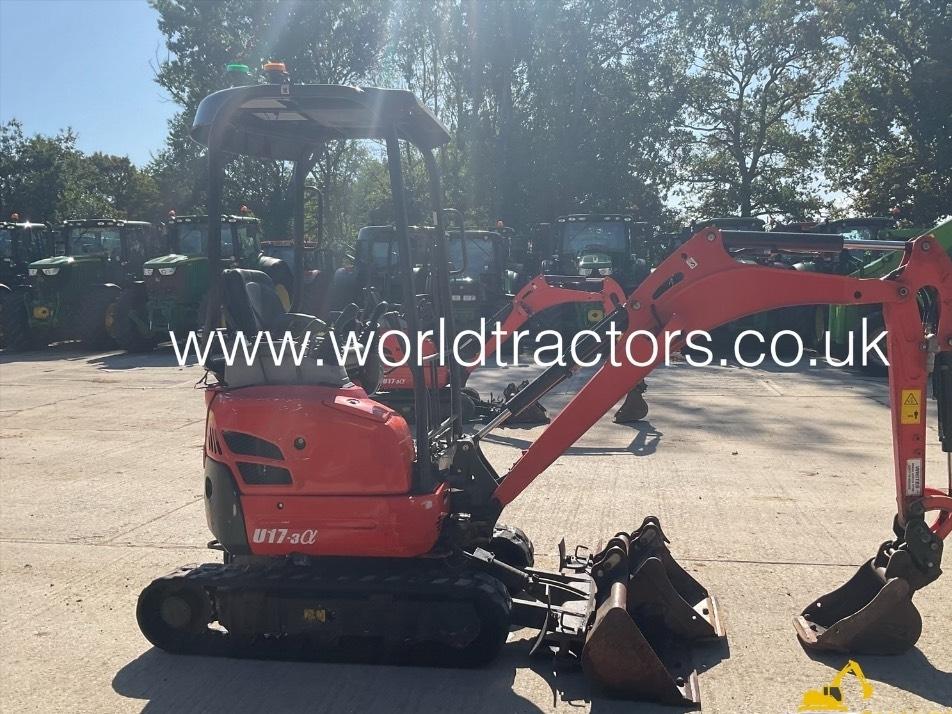 Miniexcavator - Kubota U 17-3