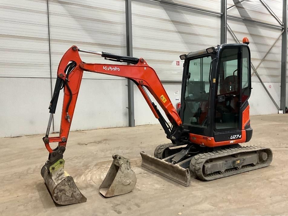 Miniexcavator - Kubota U 27-4