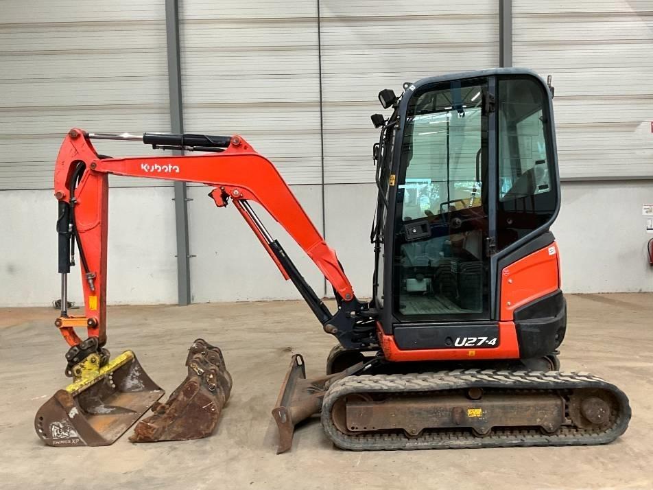Miniexcavator - Kubota U 27-4