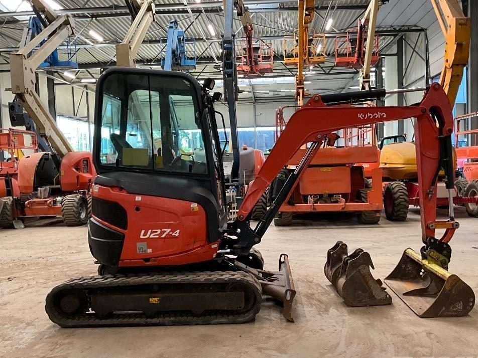 Miniexcavator - Kubota U 27-4