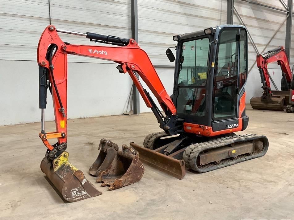 Miniexcavator - Kubota U 27-4