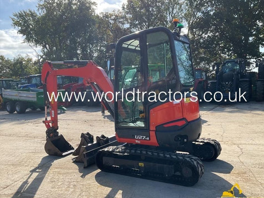 Miniexcavator - Kubota U 27-4