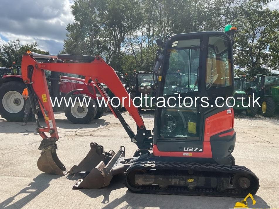 Miniexcavator - Kubota U 27-4
