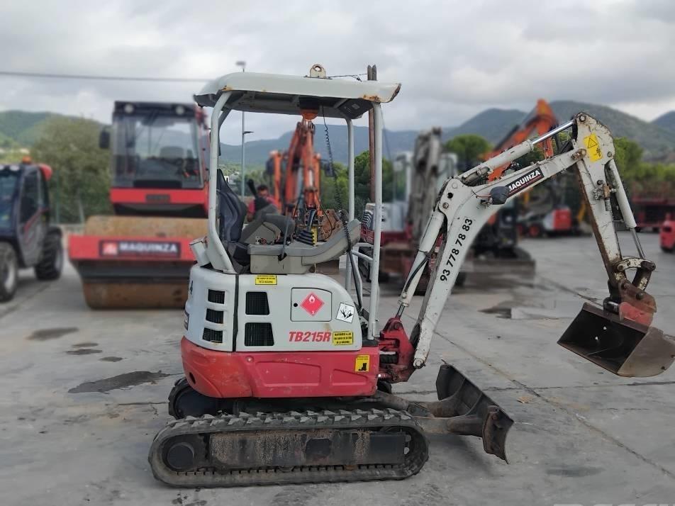 Miniexcavator - Takeuchi TB 215 R