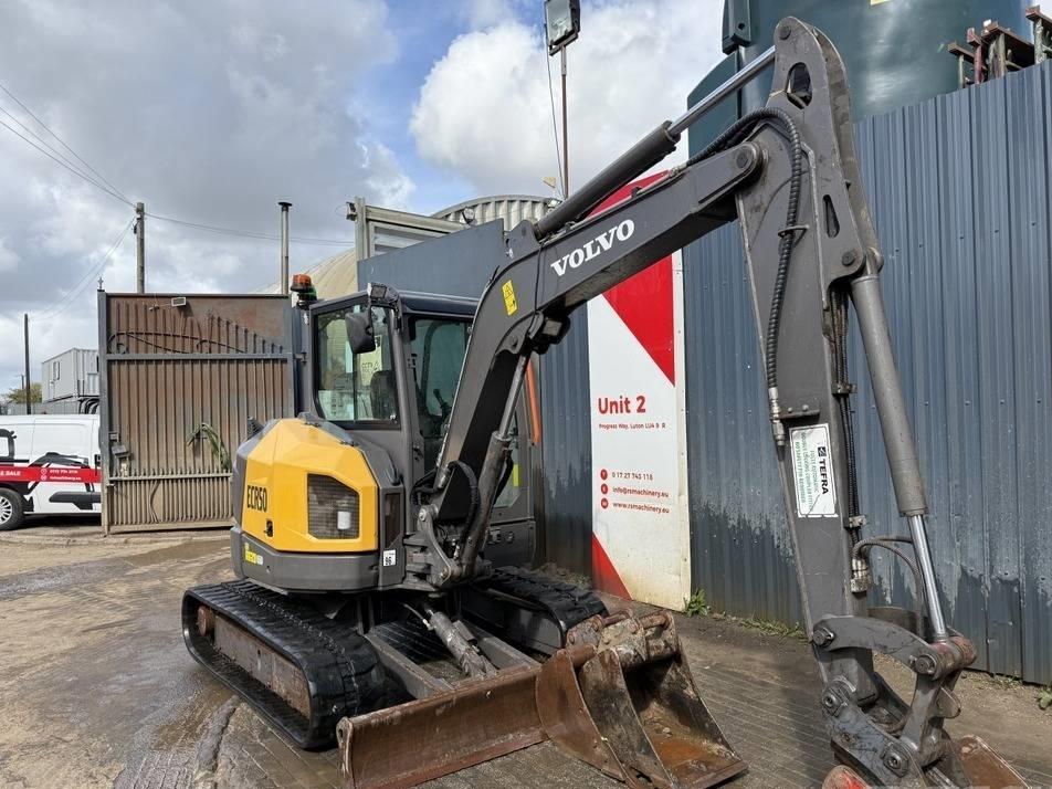 Miniexcavator - Volvo ECR 50 F 5t Mini Excavator just 1464 hours