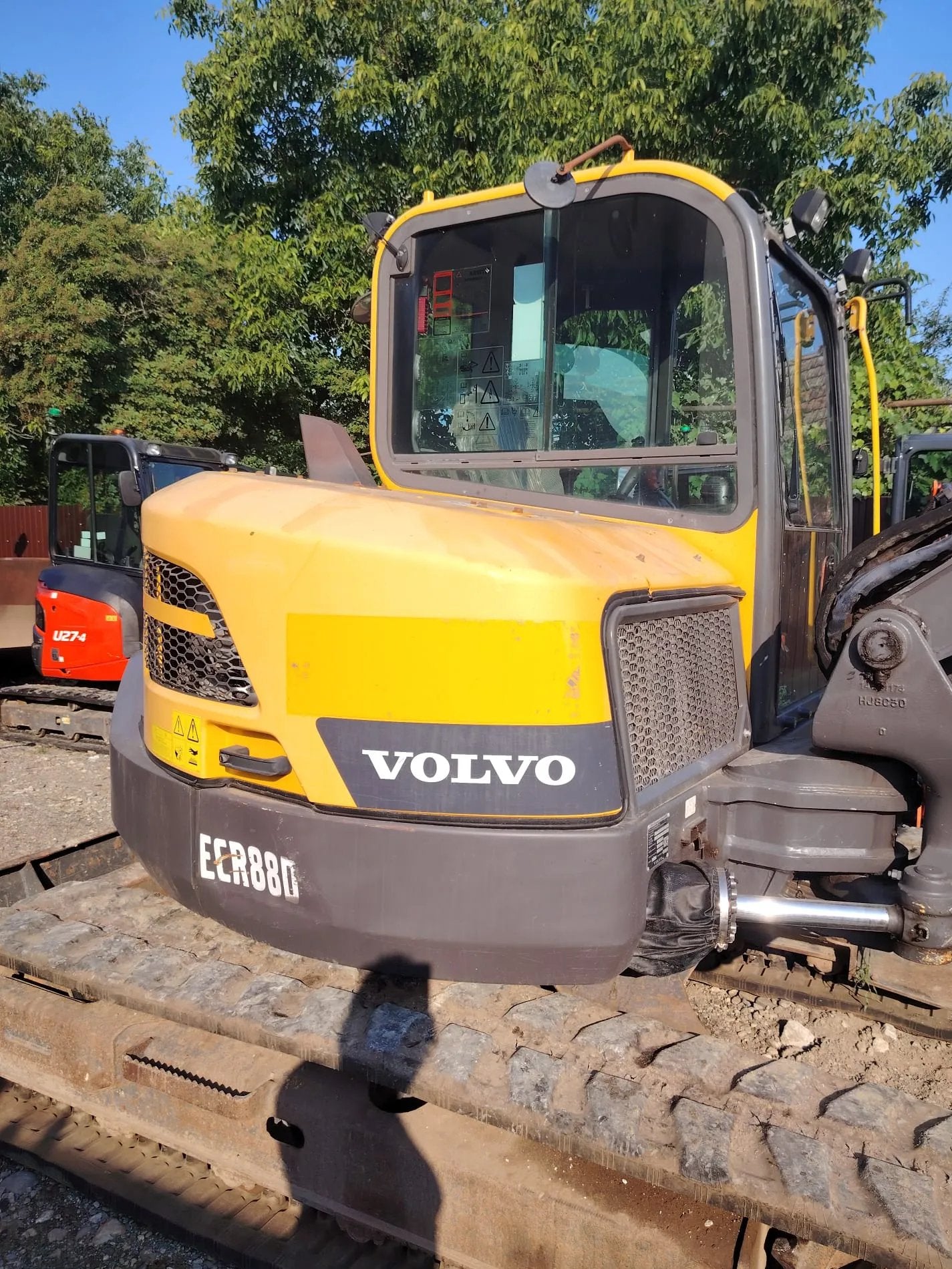 Midiexcavator- Volvo ECR88