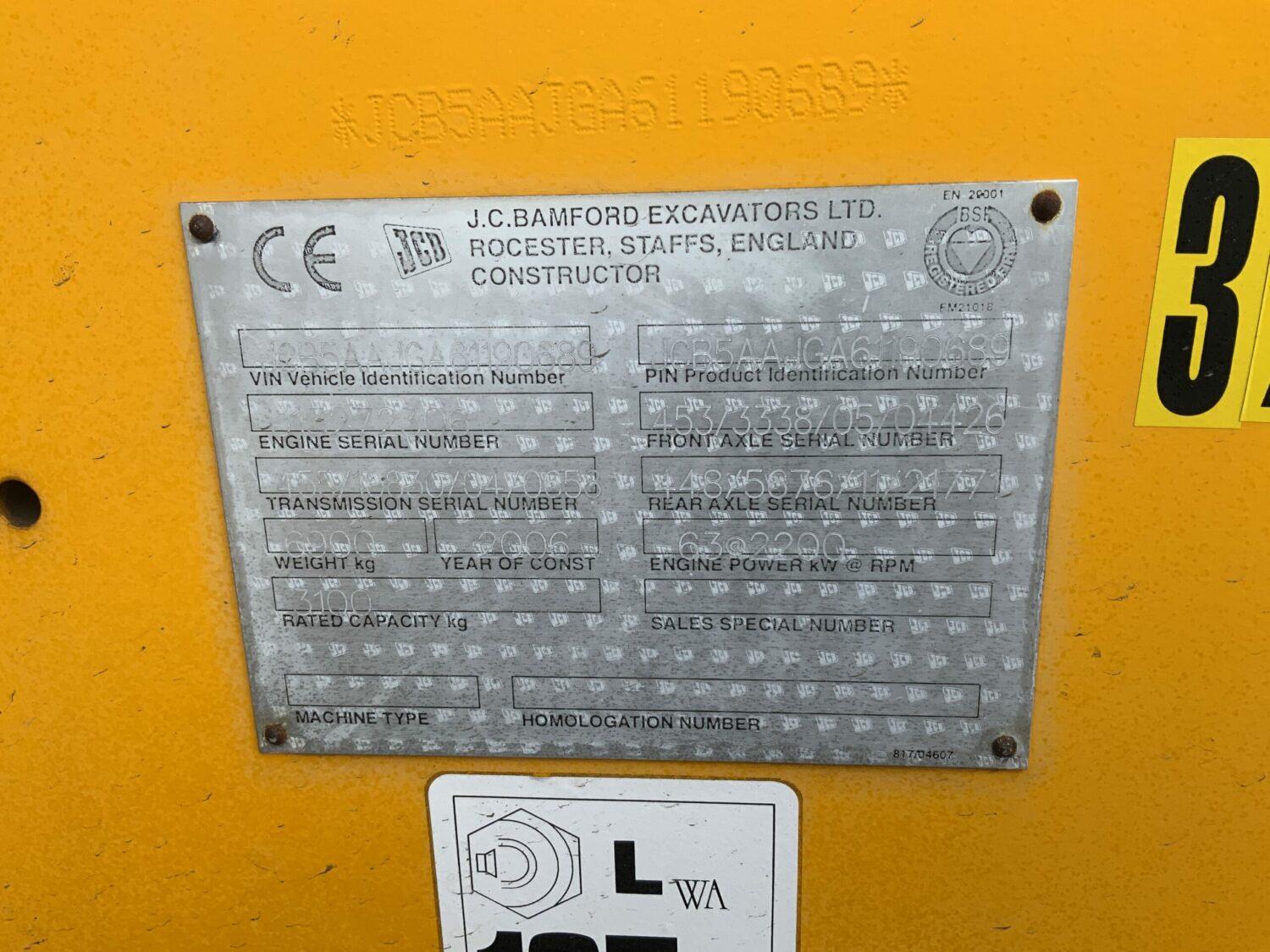 INCARCATOR TELESCOPIC JCB 531 70 - VASTech Machinery 