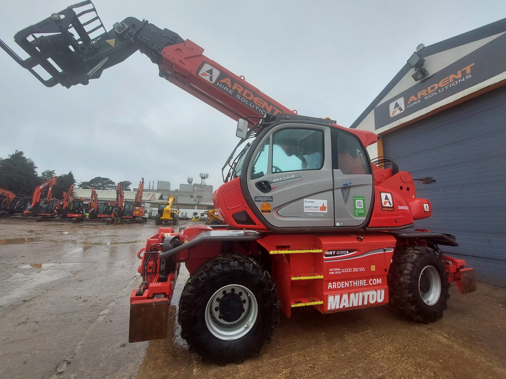 STIVUITOR TELESCOPIC MANITOU MRT 2550 - VASTech Machinery 