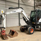 Excavator pe roti - Bobcat E 57 W