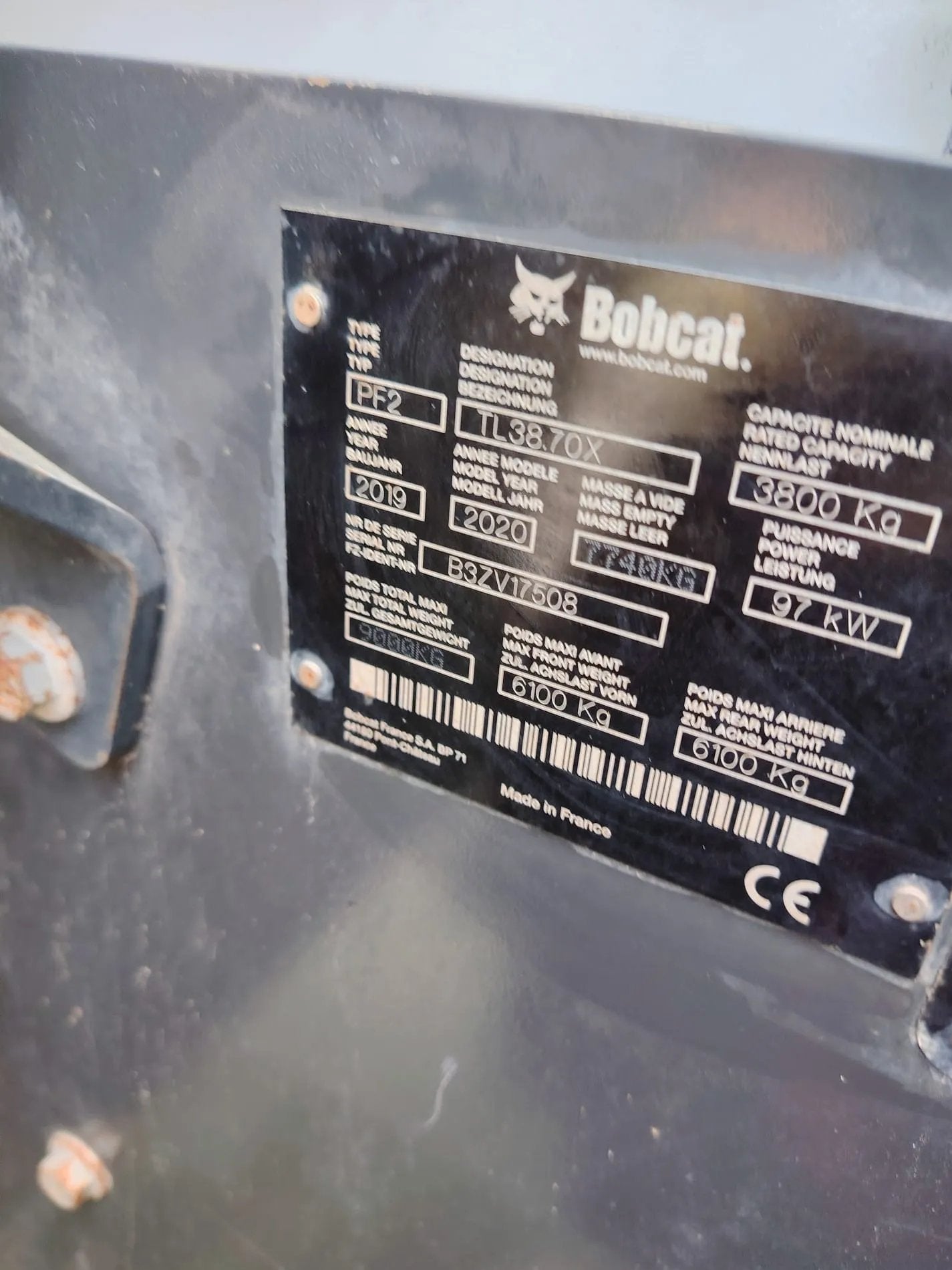 Incarcator telescopic- Bobcat TL38.70X