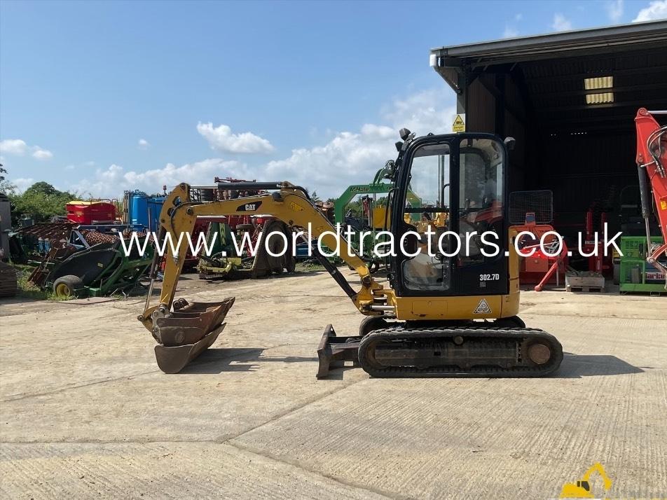 Miniexcavator - CAT 302.7 D