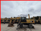 Excavator pe roti - CAT M 322 D Pratzen + Schild