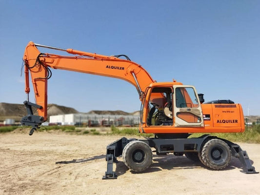 Excavator pe roti - Daewoo 210 W-V