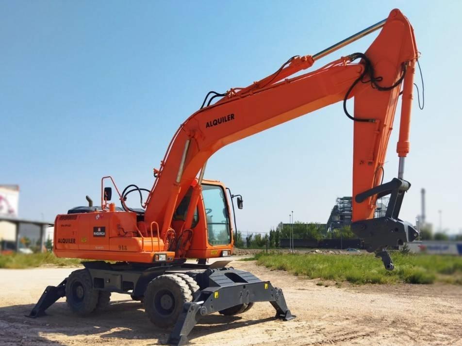 Excavator pe roti - Daewoo 210 W-V