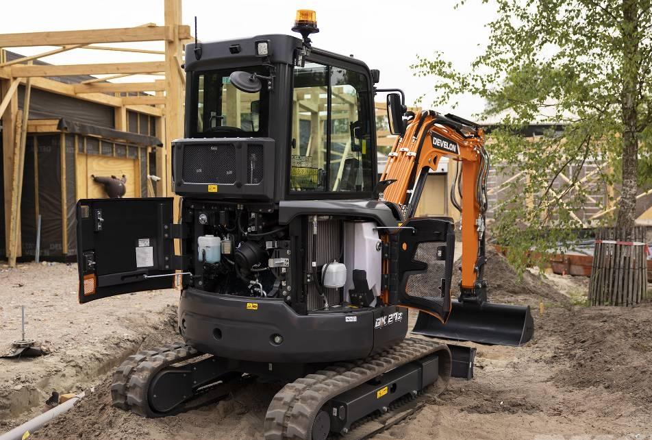 Miniexcavator - Develon DX 27Z-7 Contractor Spec