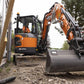 Miniexcavator - Develon DX 27Z-7 Contractor Spec