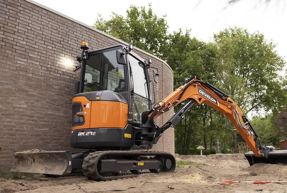 Miniexcavator - Develon DX 27Z-7 Contractor Spec