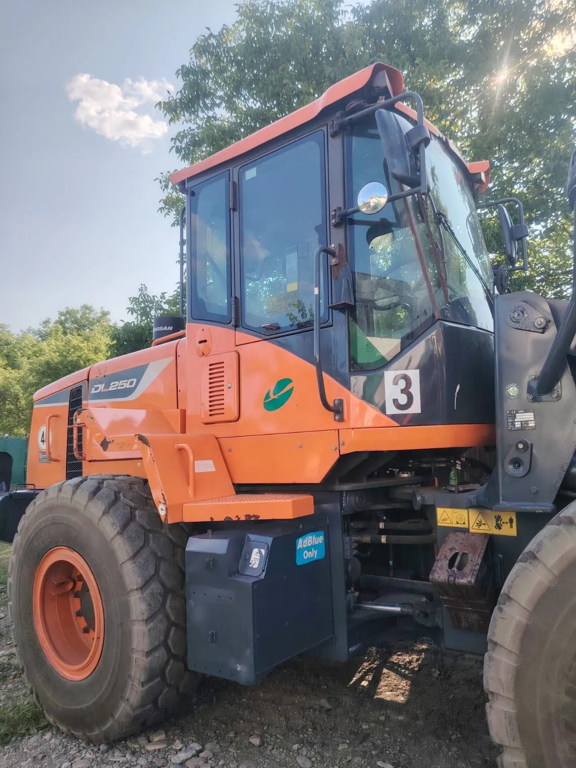 Încărcătorul frontal- Doosan DL250