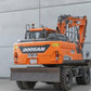 Excavator pe roti - Doosan DX 140 W