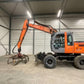 Excavator pe roti - Hitachi ZX 130 W