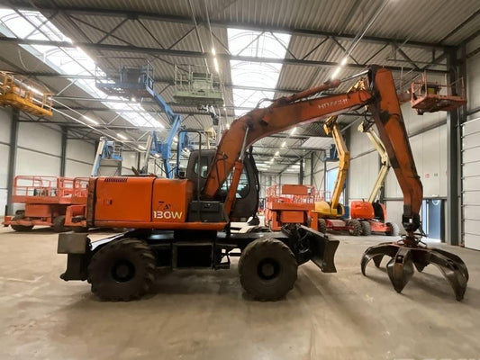 Excavator pe roti - Hitachi ZX 130 W