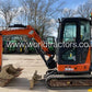 Miniexcavator - Hitachi ZX 33 U