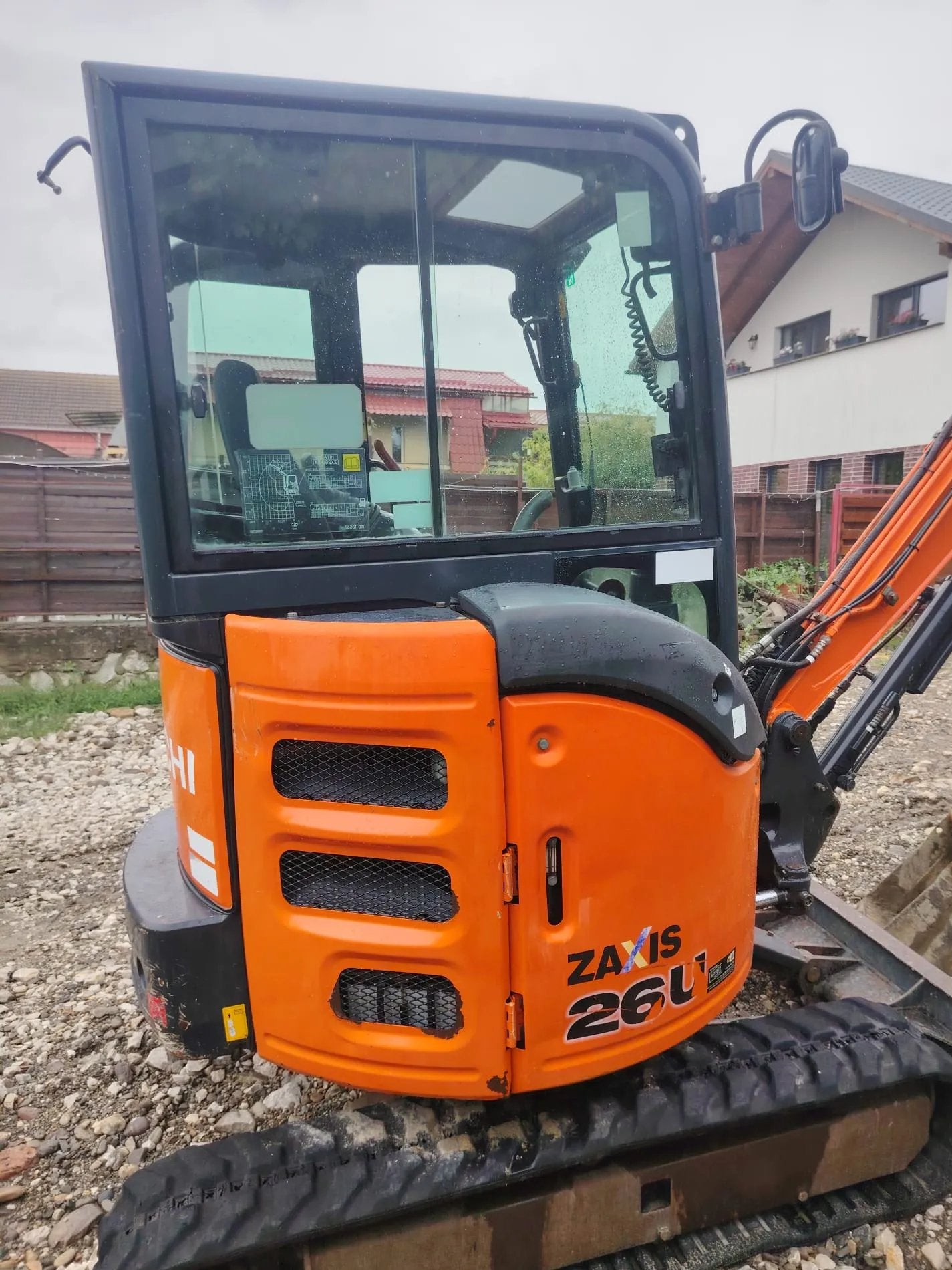 Miniexcavator- Hitachi ZX26