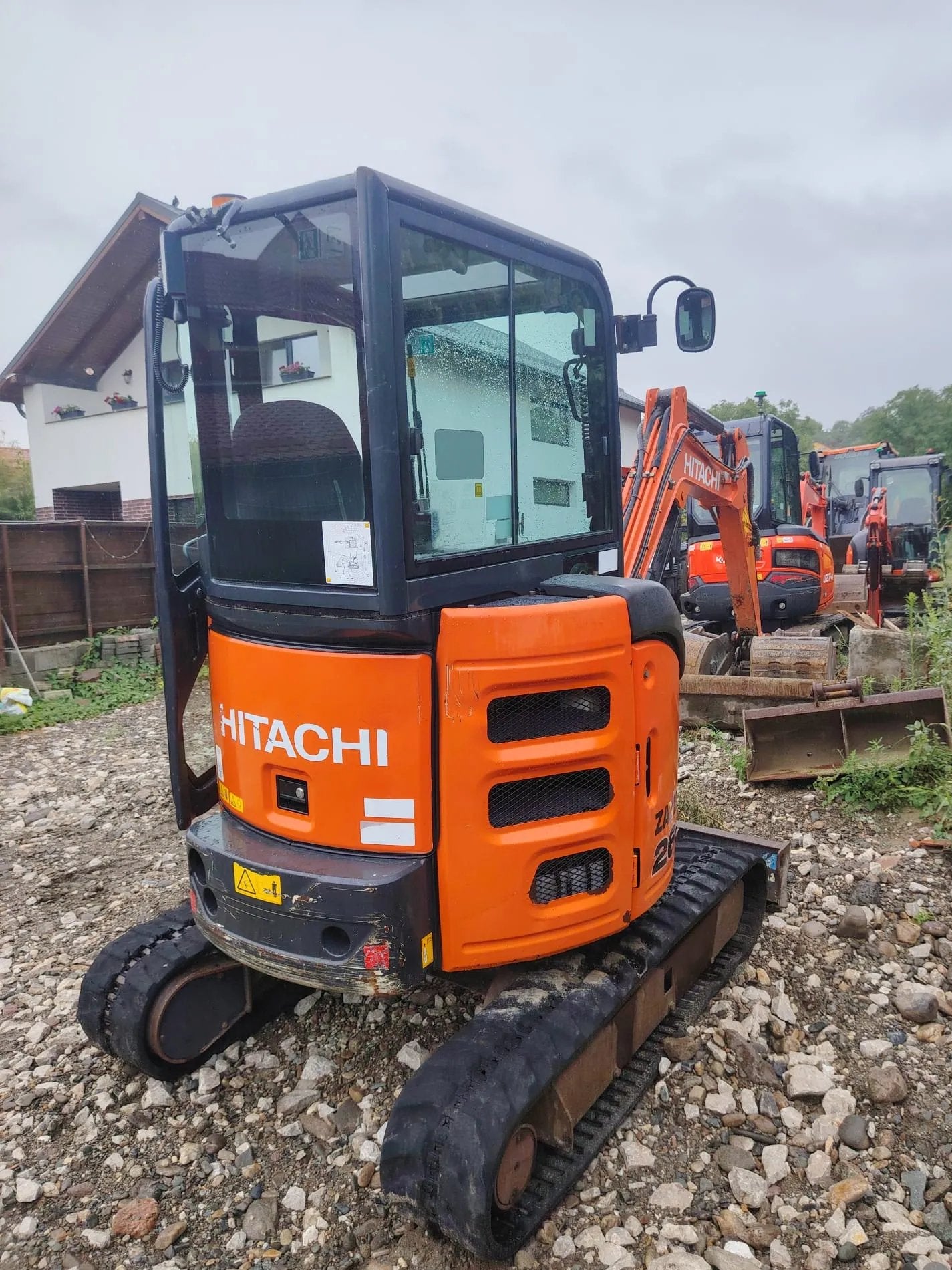 Miniexcavator- Hitachi ZX26